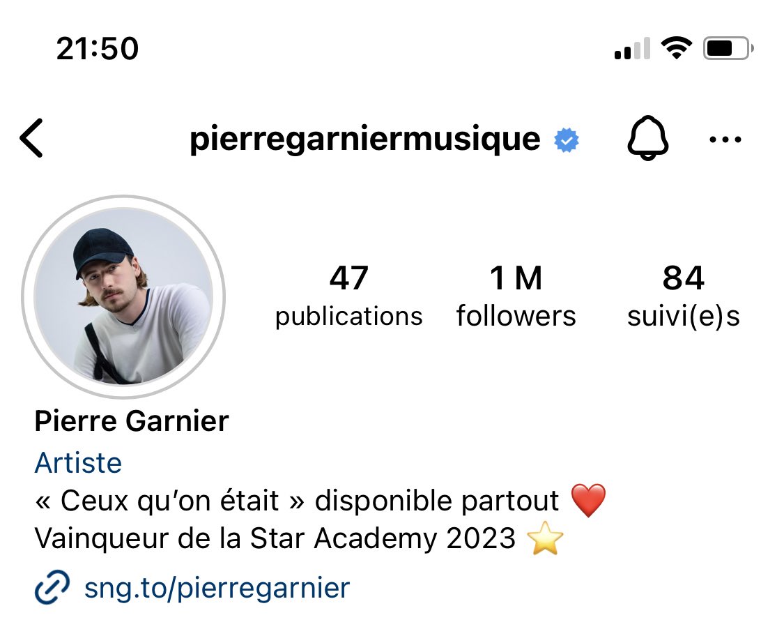 Brooklynoodle's tweet photo. Il a atteint les 1M 😭 #pierregarnier #Staracademy https://t.co/FELA0Knsgf