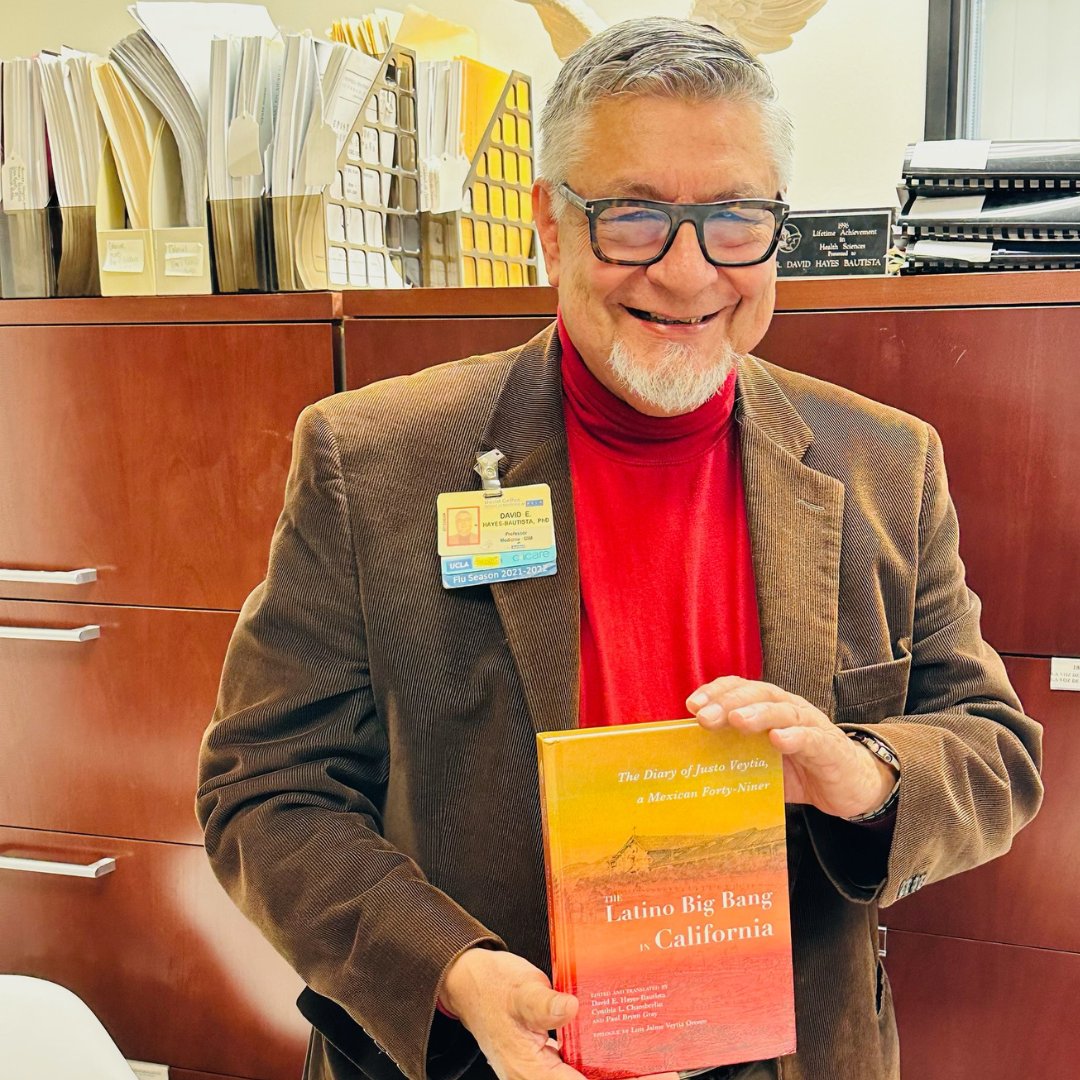 UCLA Latino Policy & Politics Institute (@uclalatino) on Twitter photo 📚 Book Launch Alert!
Join UCLA LPPI expert <a href="/DavidHayesBauti/">David Hayes-Bautista</a> on February 29, 2024, at LA Plaza de la Cultura y Artes as he unveils “The Latino Big Bang in California. The Diary of Justo Veytia, a Mexican Forty-Niner”. 📚 Book Launch Alert!
Join UCLA LPPI expert <a href="/DavidHayesBauti/">David Hayes-Bautista</a> on February 29, 2024, at LA Plaza de la Cultura y Artes as he unveils “The Latino Big Bang in California. The Diary of Justo Veytia, a Mexican Forty-Niner”.