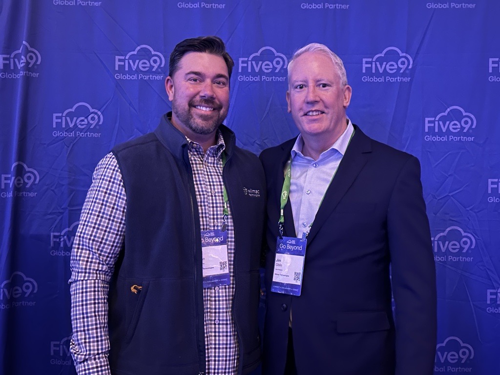 WilmacTech's tweet photo. The Wilmac Tech team is STRONG in Vegas this week! We attended @Five9's SKO to connect with partners in-person and share more information about our #ContinuityReplay solution in the #CCaaS space.
#Five9SKO #partnerconference #contactcenter #customerexperience https://t.co/L6JrIwNJTI