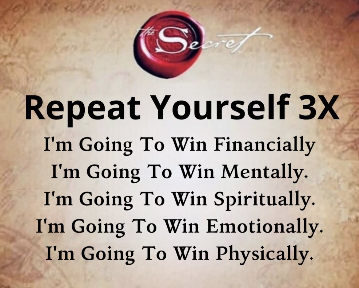 JamesGauseJr's tweet image. #ThisIsMyWinningSeason 
#SpeakingItIntoExistence
#SpeakingLifeOverMyself 
#AnotherDayAnotherNightCloser 
#EffortlessConfidence #DeepKnowing 
#UnshakableCertainty #UnwaveringFaith 
‼️‼️🙏🏾🙏🏾💪🏾💪🏾💯💯🔥🔥❤️❤️
