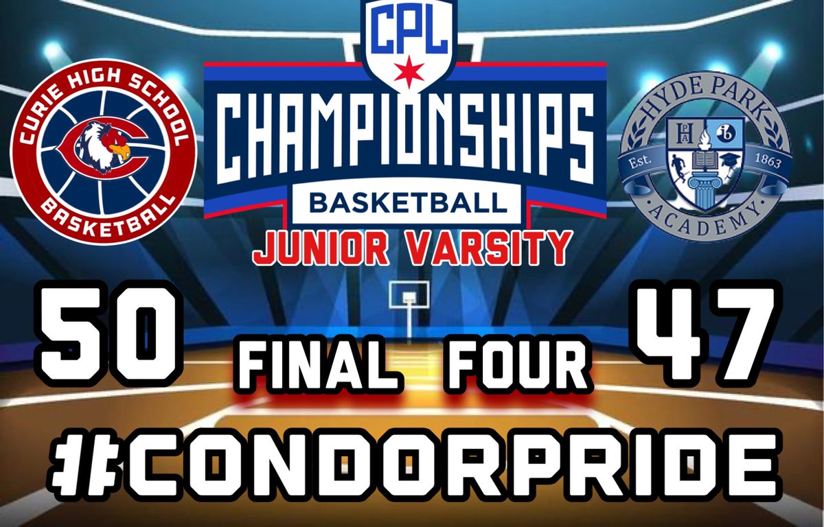 JV Boys Basketball moves on to the City Championship with their double overtime win vs Hyde Park. Great game by both teams!! Go, CONDORS!!

#ShouldveBeenACondor #CondorPride