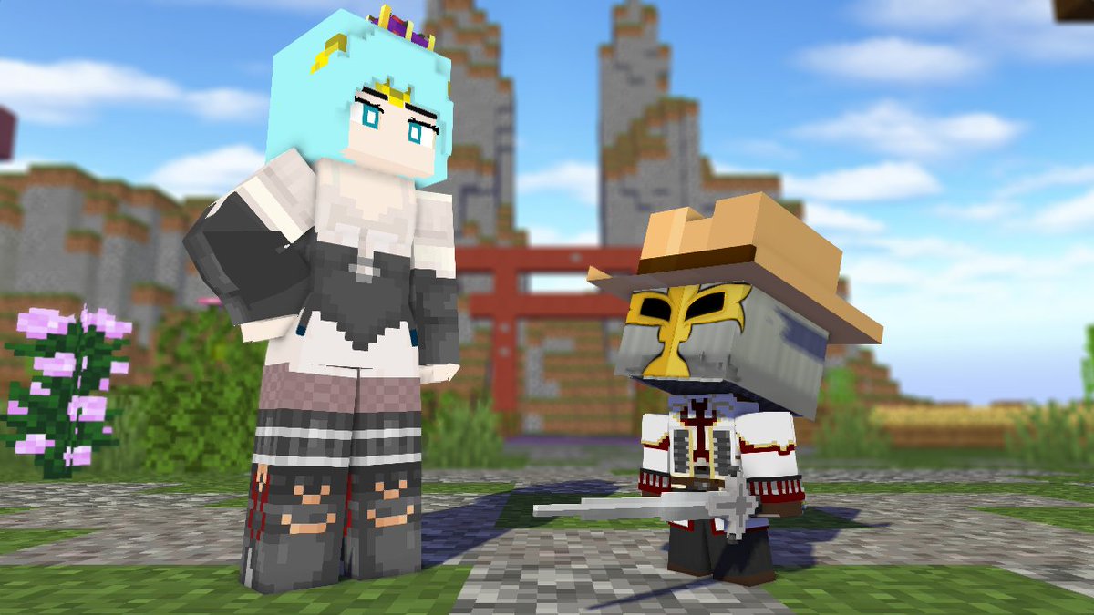 DonnieCrusader's tweet image. To adventure my queen #Minecraft #mineimator #minecraftanimation