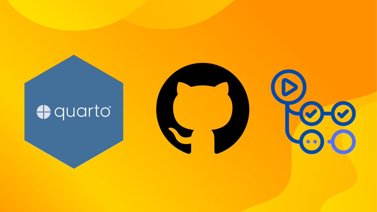 My newest video explains how to publish your Quarto projects for free to GitHub Pages, using GitHub Actions, *without* the need to render anything locally! Fully automate your Quarto workflow😎 All this in just 6 mins! ⌛️

🔗youtu.be/arzBRW5XIkg

#rstats #QuartoPub #rmarkdown