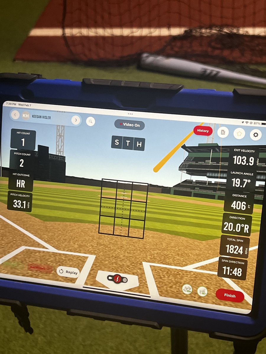 New exit velocity PR off of soft toss with 103.9 MPH!!! @PBRIowa @casey_dem @calberman35 @UpperMWBaseball @ICCCBaseball @PBR_Uncommitted @iabaseball1 @prospectdugout @FlatgroundBats