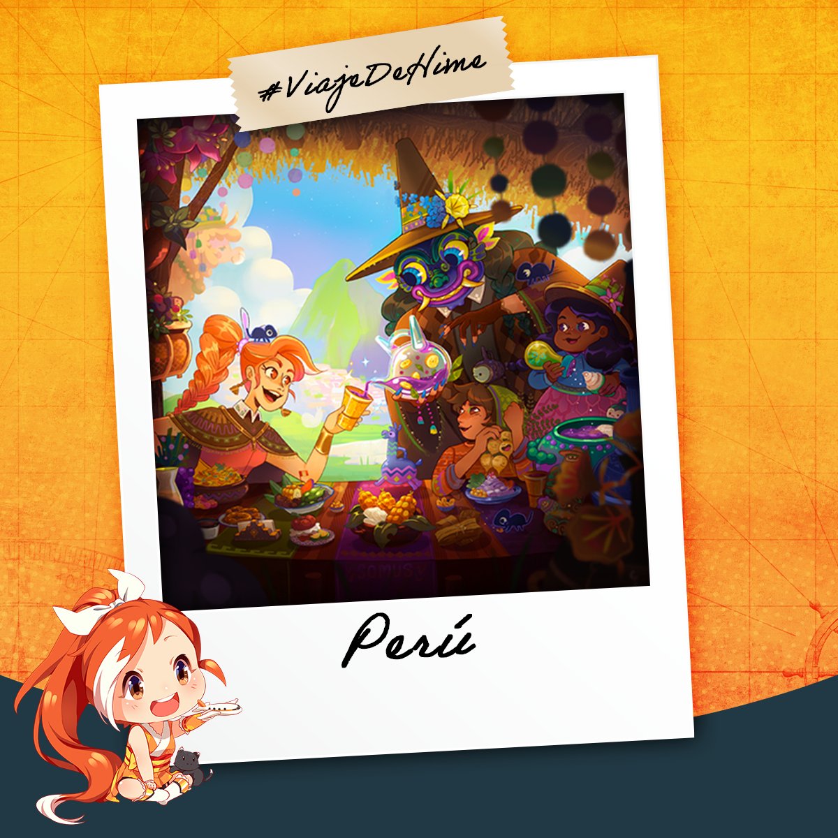 crunchyroll_la's tweet photo. @ArtCamelo @vivissqnk Es el turno de ¡Perú! 🇵🇪 #ViajeDeHime
Visité a mis causas de Cusco, hablamos durante horas mientras comíamos unos choclitos con queso, rocoto relleno, ceviche, pachamanca y chicha morada. ¡Tenía mucho tiempo sin verlos!

Imagen por: @somus__ https://t.co/Q2LMeTZ8k1