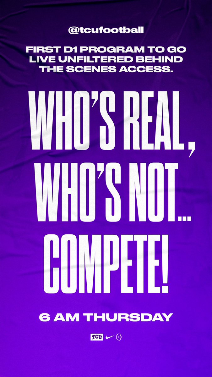 Tune in to watch the BEST Strength & Conditioning coaches in the business! This is the heartbeat of your program. #GoFrogs #Kaz