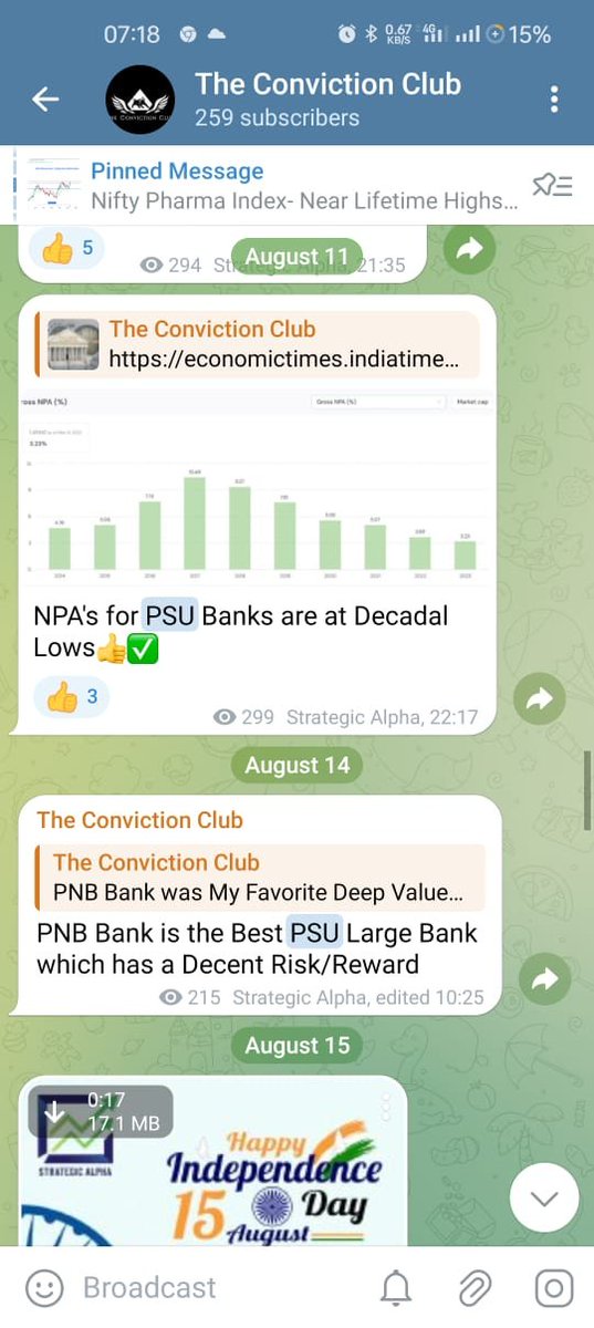 suyog_dhavan's tweet photo. PSU's Rally of Over 100% in Past 1 Year | 
Modi Hai toh Mumkin Hai 

Have been saying about Old Economy/PSU's, PSU Banks Since 2021 Now.
PSU's have became the Maximum Wealth Creator in past 2 Years.
Many have turned 2-3-5-10X. and Still Counting.

PSU's made a roaring comeback, thanks to PM Modi's efforts over the past 10 Years.

Lets Meet for a Offline Meet for our Annual Meet on Saturday 10th Feb 2024 in Mumbai
- https://t.co/lUndMyVmgh 

https://t.co/F8gvsnWhdN

#strategicalpha
#valueinvesting
#ModiHaiToMumkinHai 
@narendramodi 
@PMOIndia  

If you liked it do retweet and help us grow!!!