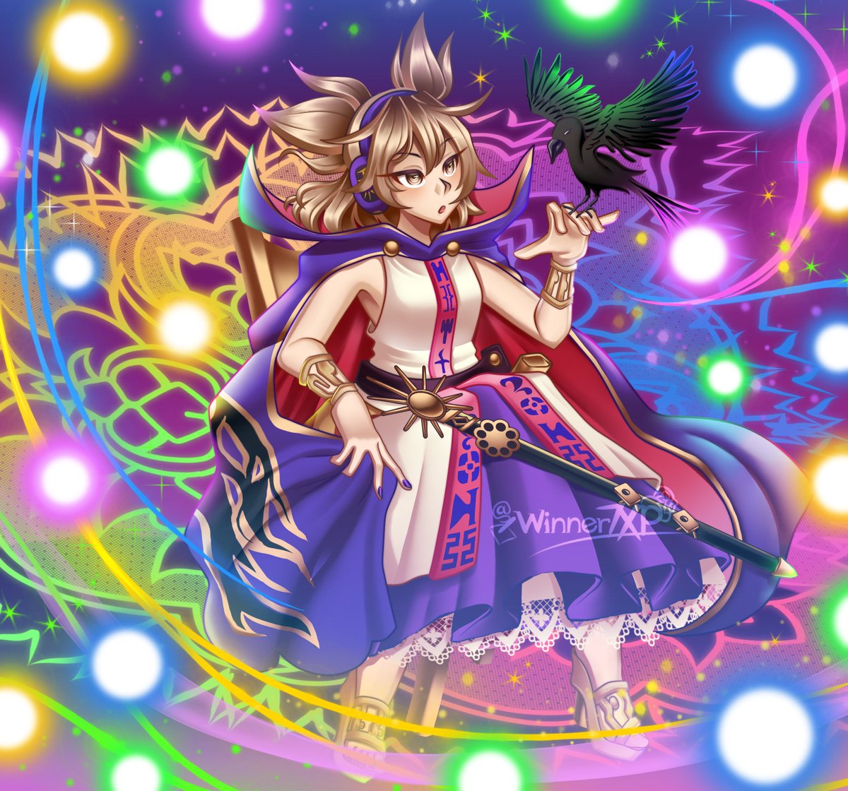 Winner7XP's tweet photo. Toyosatomimi no Miko Day! 🌟
 
#豊聡耳神子生誕祭 #2月7日は豊聡耳神子のお誕生日 #2月7日は豊聡耳神子のお誕生日  #東方Project #drawing https://t.co/4IPfwKl6aX