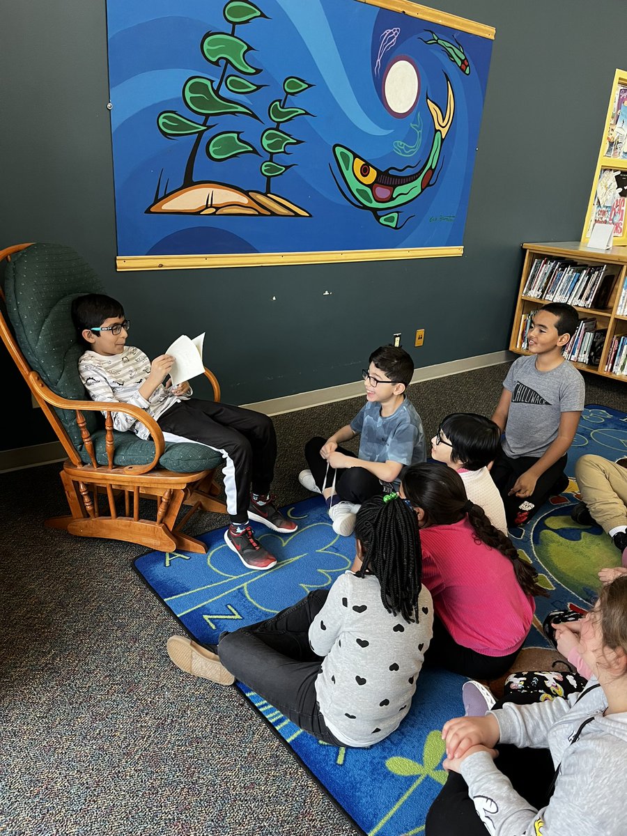 This friend loves creating, writing and sharing his stories with the class! We can’t wait for the next series!