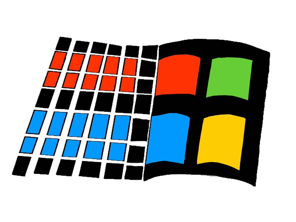 GrantWright8715's tweet image. Windows 90’s logo that I drew earlier.
(Free to use!)
#MicrosoftWindows
#Windows3
#Windows95
#WindowsNT
#Windows98
#Windows2000
#WindowsME
