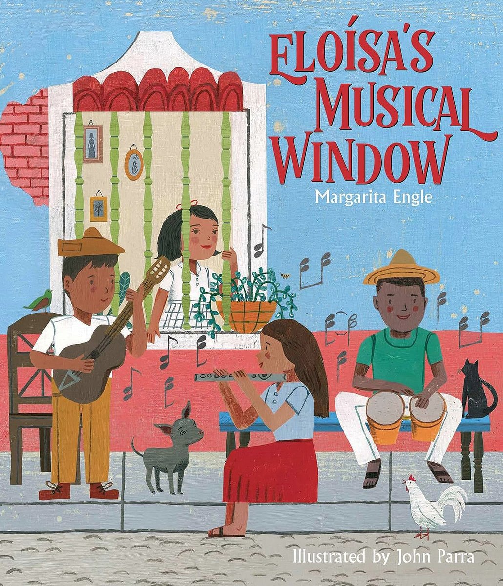 New Book Cover Reveal!! Super happy to share my next illustrated picture book: ELOÍSA'S MUSICAL WINDOW, written by the amazing, @margaritapoet. Coming this Aug. 27, available now for pre-order. @simonkids simonandschuster.com/books/Eloisas-…