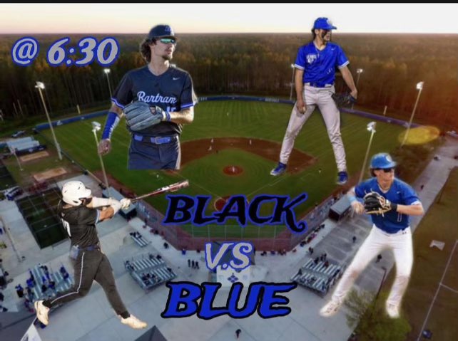 Let’s get it!! <a href="/BTBEARSBASEBALL/">Bartram Trail Baseball</a> Black and Blue game tomorrow night. 🐻⚾️