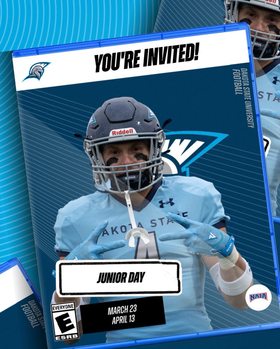 Thank you <a href="/CoachTSharp/">Tobin Sharp</a> for the Junior Day invite! <a href="/DSUFootball/">Dakota State University Football</a>