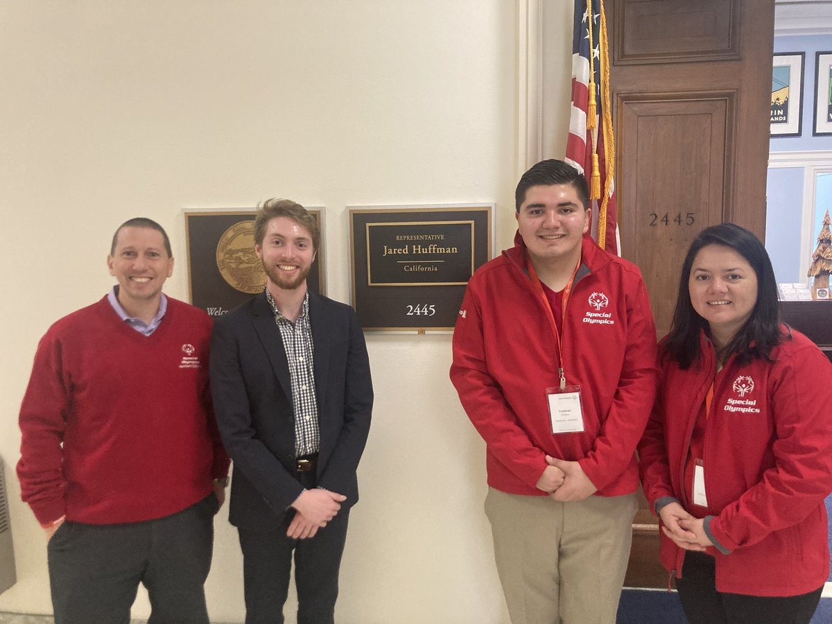 SONorCal's tweet photo. Athlete Leader Cristhian, his mom &amp; NorCal staff member Paul met with the office of @RepHuffman today at #SOHillDay. 

Thank you for hearing about our impactful work in Schools &amp; Health! https://t.co/EZ1oSNMSBd
