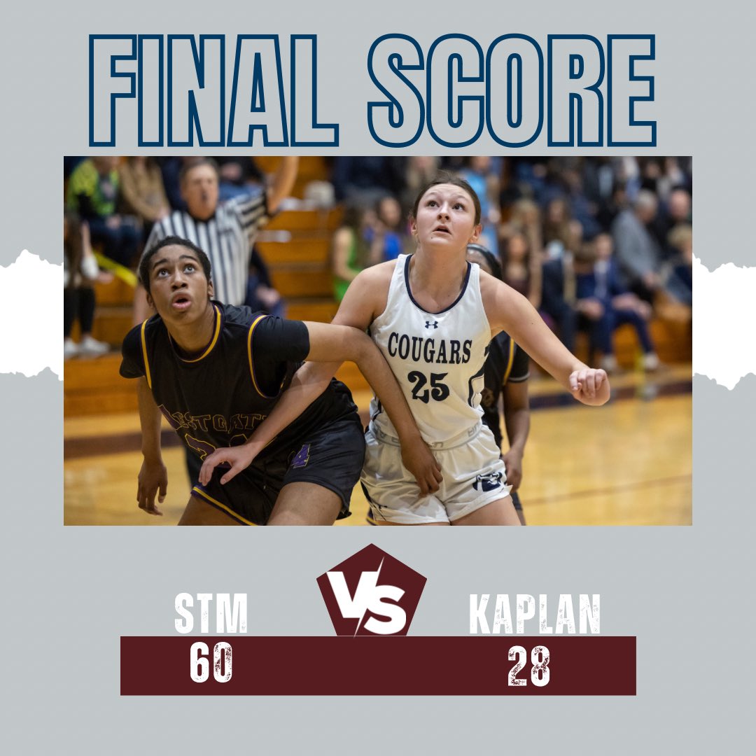 STMLCB (@stmlcb) on Twitter photo On the road win for the Lady Cougars! Leading scorers <a href="/mccauley_blaire/">Blaire McCauley</a> 11 Kate-Camille Tatman 12 & <a href="/BrynnanBoyd/">Brynnan Boyd</a> 12 <a href="/STMathleticsnow/">STM Athletics</a> On the road win for the Lady Cougars! Leading scorers <a href="/mccauley_blaire/">Blaire McCauley</a> 11 Kate-Camille Tatman 12 & <a href="/BrynnanBoyd/">Brynnan Boyd</a> 12 <a href="/STMathleticsnow/">STM Athletics</a>