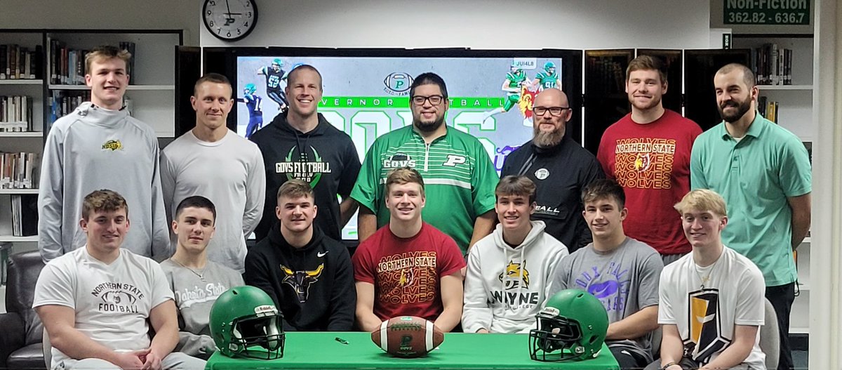 Officially, a <a href="/DSUFootball/">Dakota State University Football</a> Trojan!  Thank you to everybody that has helped me along the way.  Blessed to be able to celebrate this day with my teammates and coaches.
