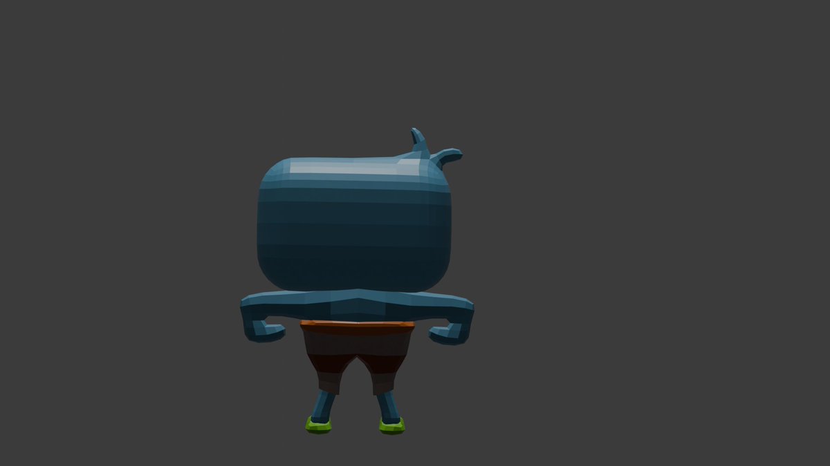 I made Terry in Blender #TinyTerrysTurboTrip #fanart #3D