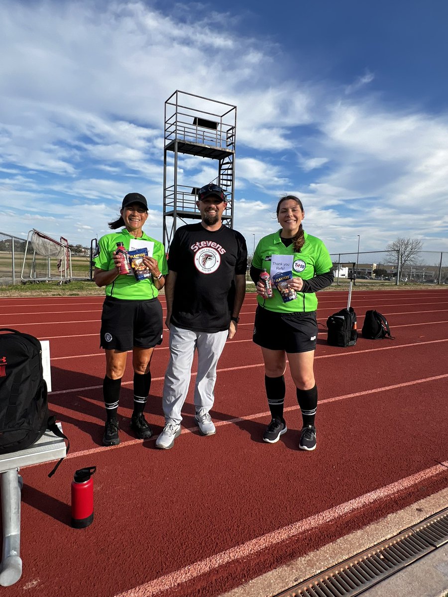 ladyfalconsoc's tweet photo. Thank you to all of our referees for all that they do for us and @NISD_Athletics https://t.co/KJtAEfKnLL