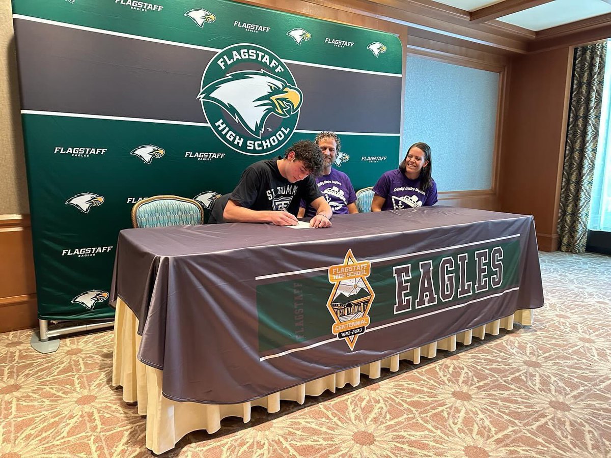 CoachMickey_FHS's tweet photo. So excited for  you @BirdnoMariano!

@UofStThomasM
@FlagstaffEagles https://t.co/WvQEqEXNIs