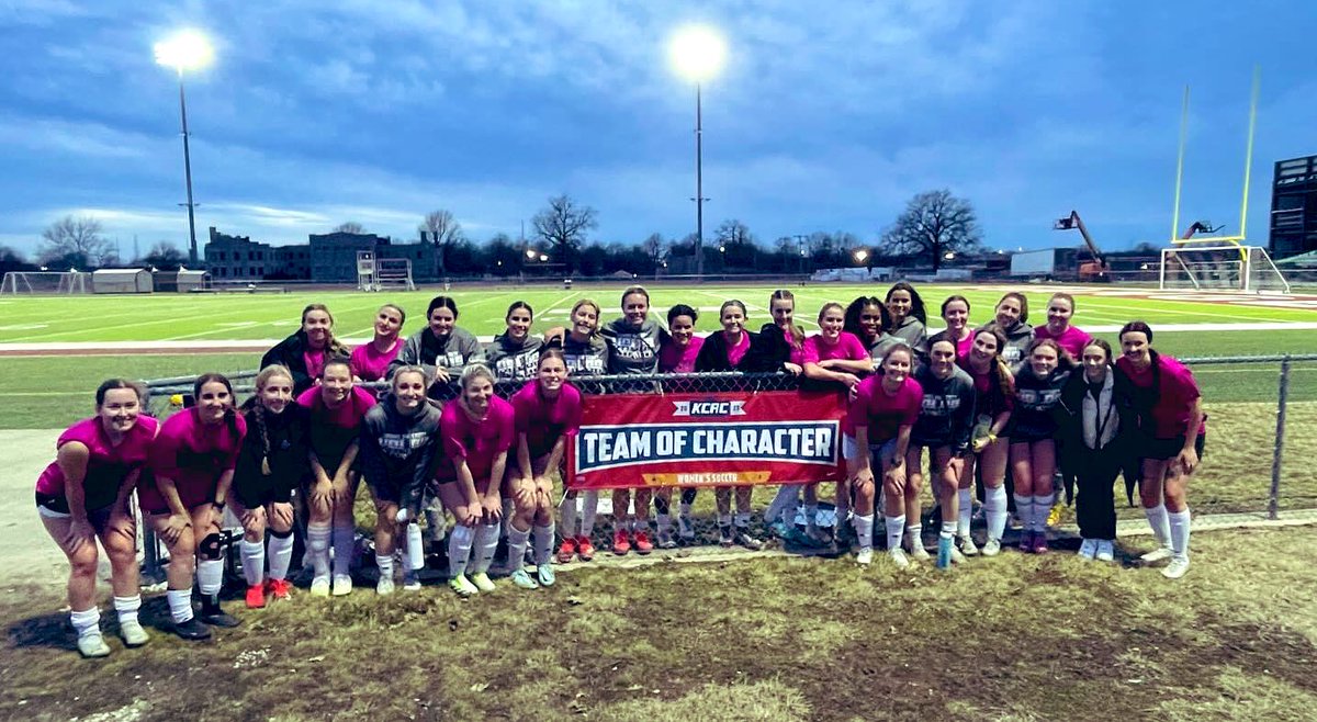 In honor of National Girls and Women in Sports Day, we want to celebrate those who are part of our EUWSOC family.  We also wanted to take this moment to celebrate the 2023 KCAC Team of Character and show off the new banner adorning the fence at Coryell Field.