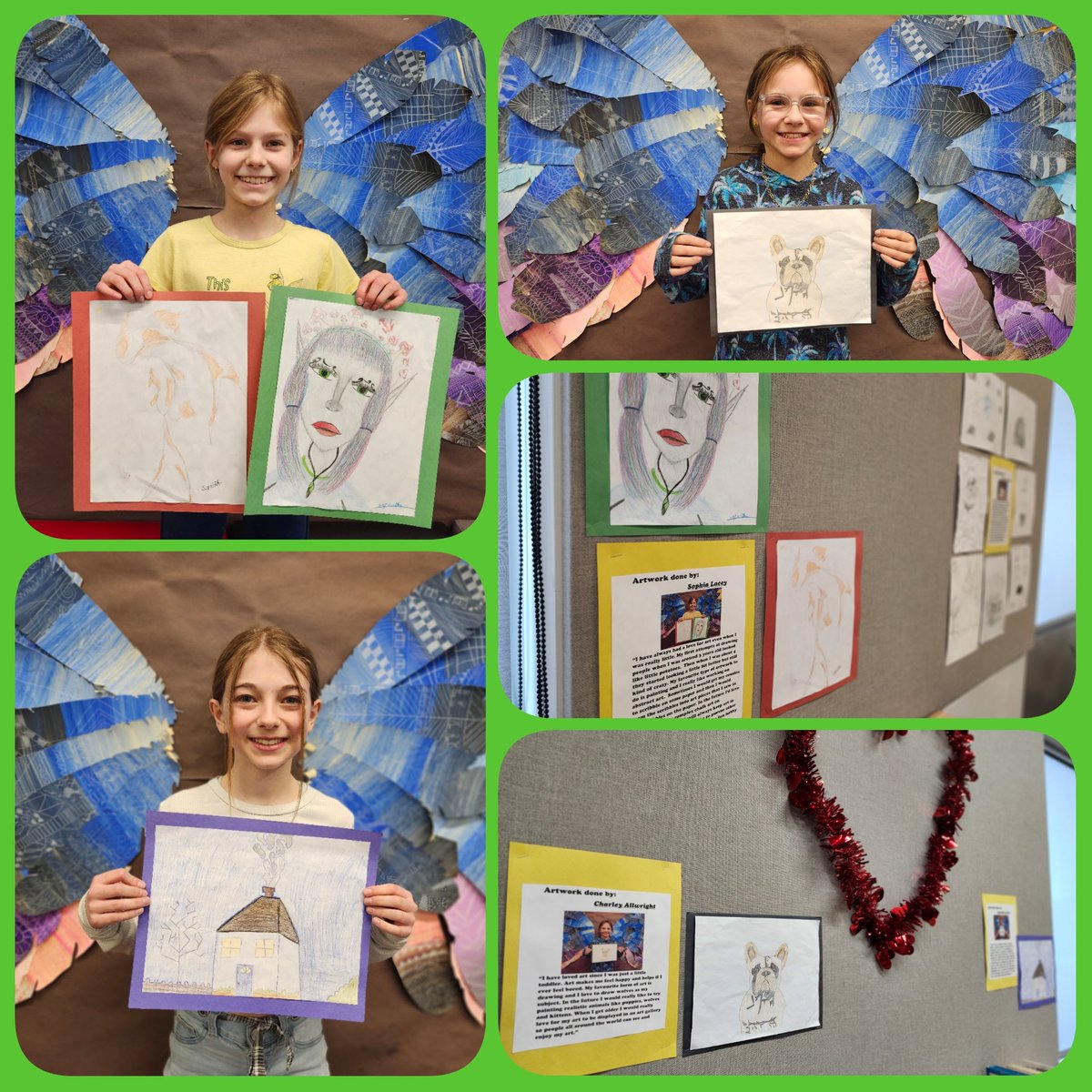 Some new IRIC artists have been featured in our library. Stop by and view their beautiful pieces and learn more about their love of all things art next time you're in the library😊🎨👩‍🎨👨‍🎨 <a href="/IRIC_WC/">IRIC</a> #featuredartists #creativeminds #artlife