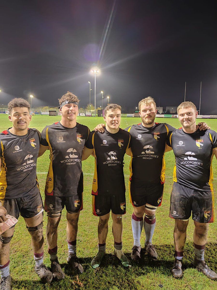 Well done to JJ Hart, Lewis Stewart, Josh Burgess, Will Allen &amp; Dominic Hubbard who were selected to play for Norfolk tonight. 🏉 The final score didn’t go Norfolk’s way but we are all super proud. 
👏👏👏

#upthewest