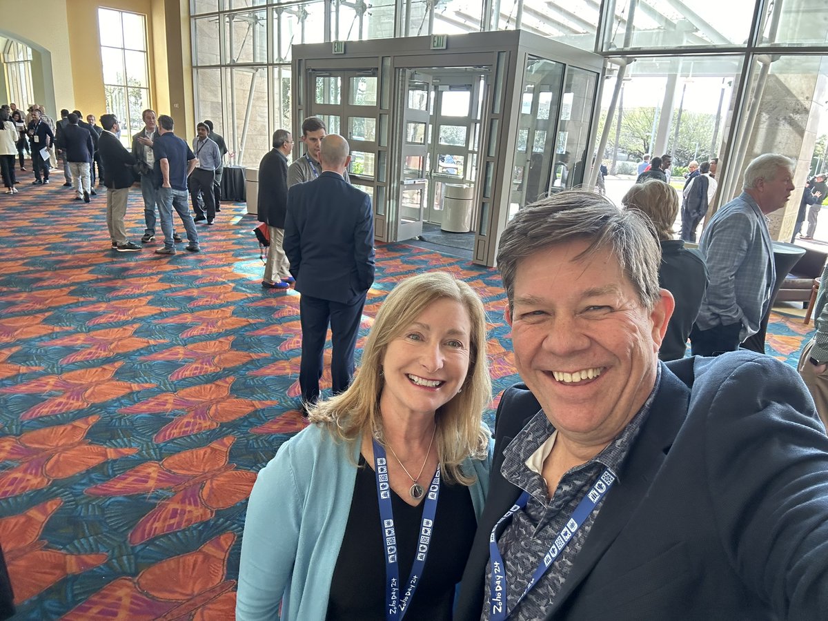 Great to see you @lauriemccabe  #ZohoDay24