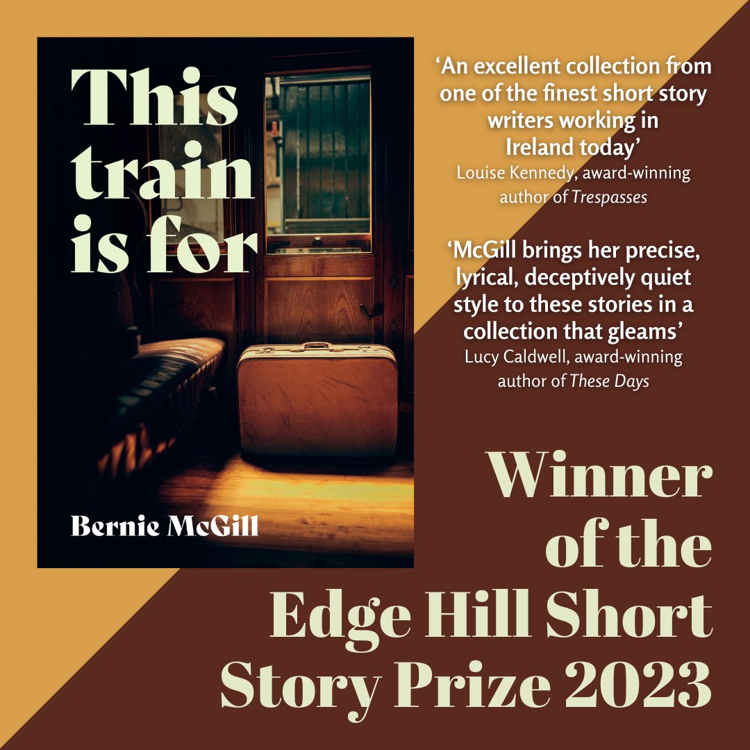 We're still buzzing about This Train is For clinching the Edge Hill Prize! A huge thank you to all our readers for their unwavering support. What a testament to <a href="/berniemcgill/">Bernie McGill</a>'s exceptional talent and the incredible stories she weaves 💼

Pick up your copy at your local bookshop!
