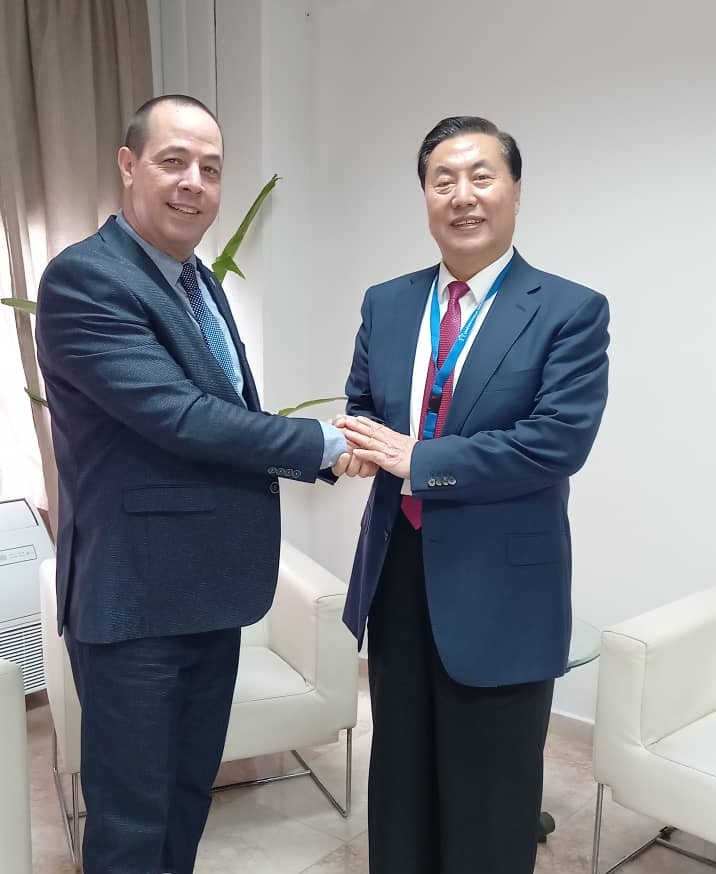 Como parte de las actividades que realizamos este miércoles en el marco de #Universidad2024, dialogamos con Sun Jianzhong, presidente y rector de la Universidad de Estudios Internacionales de la provincia china de Hebei, sobre intereses comunes en varios programas.
#CubaPorLaVida