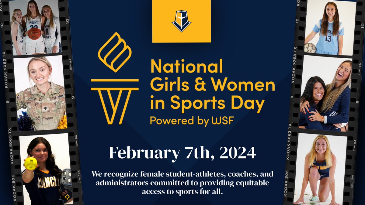 Happy National Girls &amp; Women in Sports Day! We would like to give a special shoutout to all of the female Student-Athletes, Coaches, Athletic Trainers, and Administrators that are apart of Lancers Athletics.
