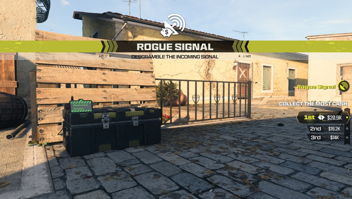 Rogue Signal Caches are playing hide-and-seek all over Fortunes Keep!​ It's a race against time and fellow treasure hunters as only the top three squads will uncover the exact whereabouts of these juicy high-value caches. #CallofDuty #Warzone