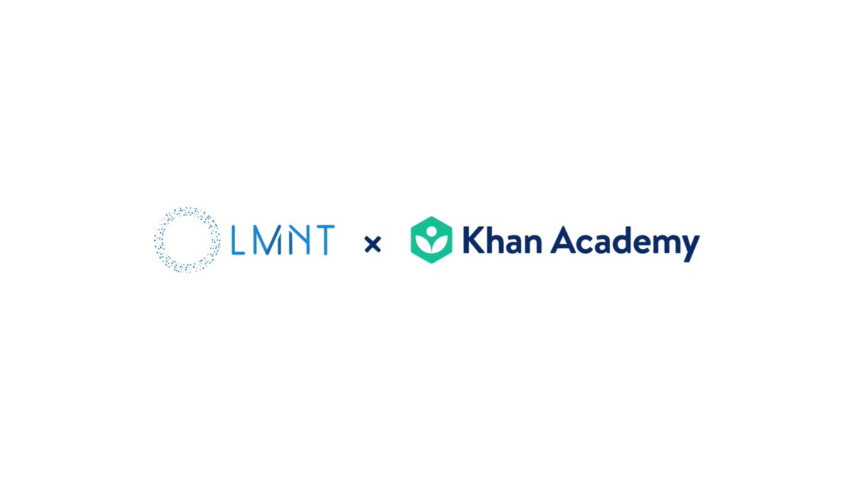 We’re delighted to partner with @khanacademy , blending @lmnt_com's speech technology with Khan Academy’s AI-powered guide, Khanmigo. We’re sincerely honored to support Khan Academy in their mission to make education accessible for all.