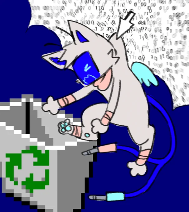 thats it you're going into the recycle bin 