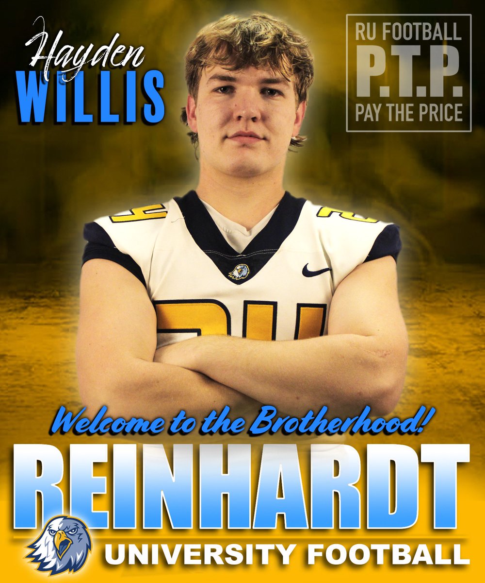 Hayden Willis, Welcome to the Brotherhood. 5’11 212lbs OL, Columbus HS #PTP #PayThePrice #PrepareTeamPassion hudl.com/v/2N0N41