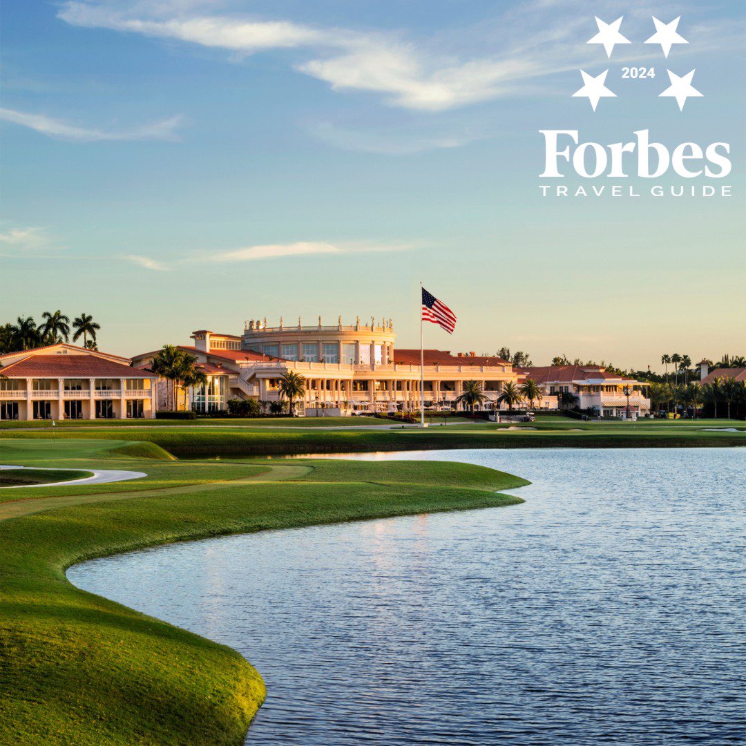 Congratulations to our incredible @TrumpHotels properties, @TrumpDoral, @TrumpNewYork, @TrumpChicago, and @TrumpTurnberry on winning the prestigious Forbes Five-Star Awards. I am so proud of our entire team!