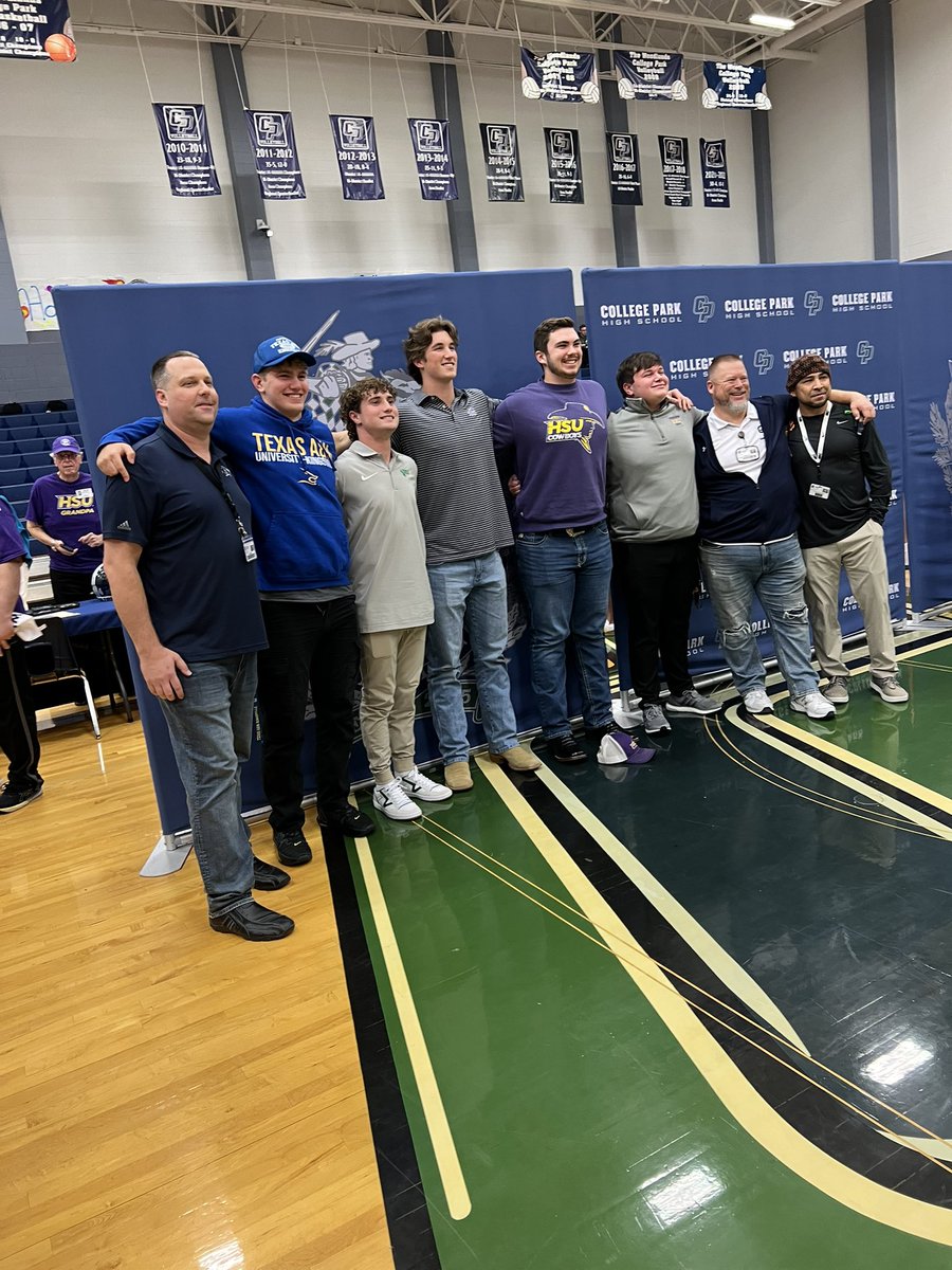 Congrats to these awesome young men for signing to continue their football careers.

Guys, thank you for your dedication and your leadership! You helped start something great and I can’t thank y’all enough! Go be GREAT and embrace your opportunities!

#WeAreCP #TDE #FAM1LY