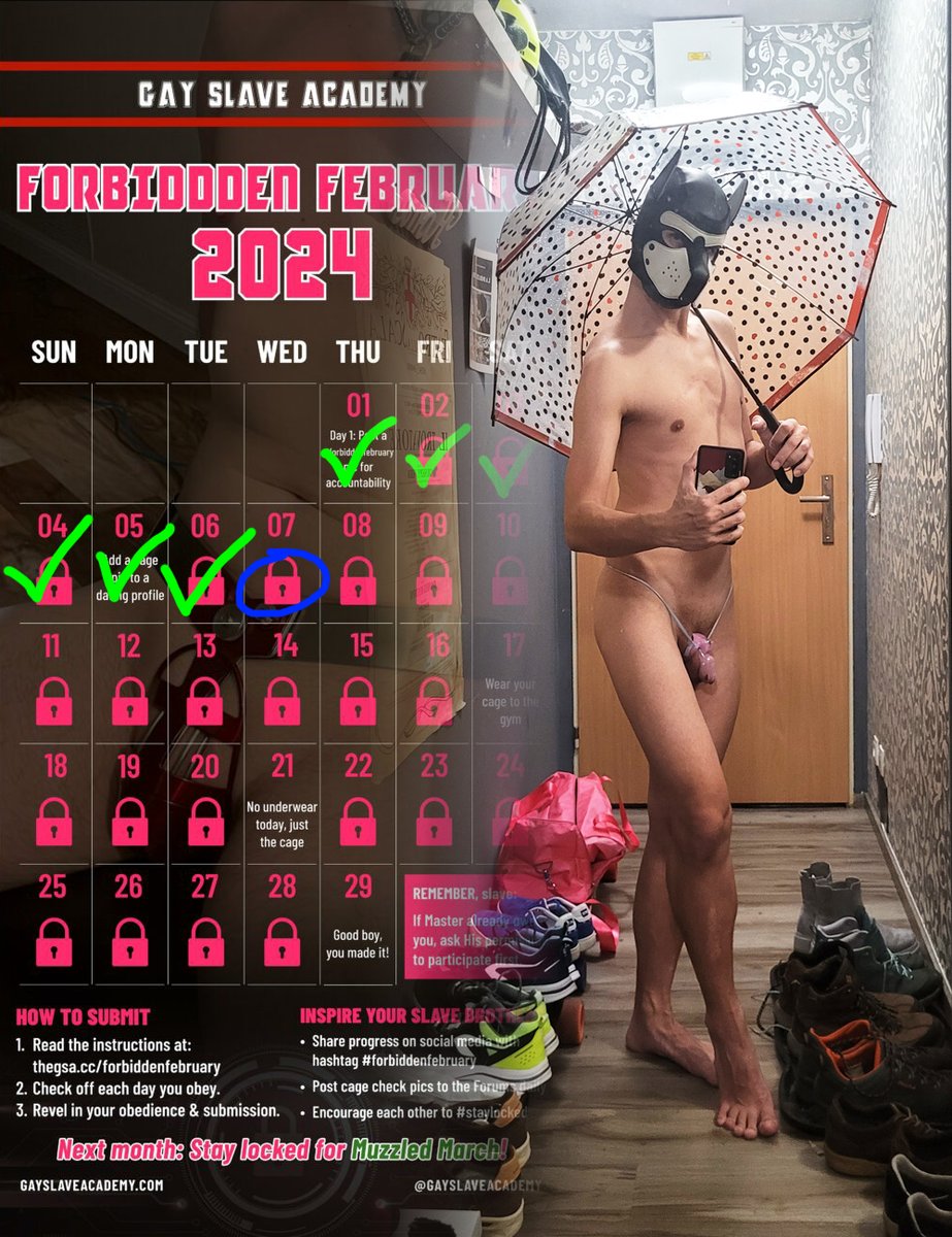 🔐 07 – today is a rainy day 
#forbiddenfebruary #staylocked