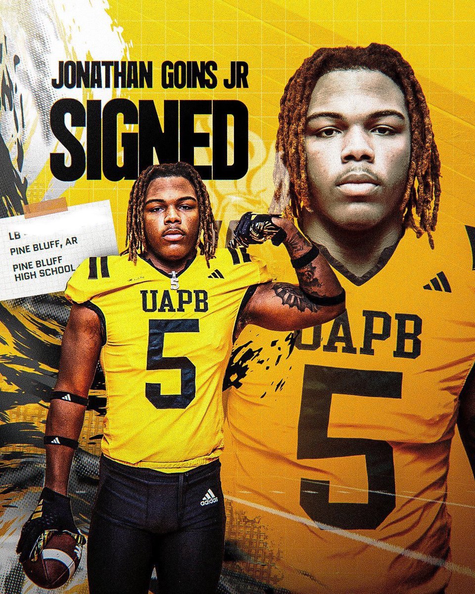 𝓢𝓲𝓰𝓷𝓮𝓭 ✍🏽
.
.
𝑾𝒆𝒍𝒄𝒐𝒎𝒆 𝒕𝒐 𝒕𝒉𝒆 “𝑩𝒍𝒖𝒇𝒇“
 𝓙𝓸𝓷𝓪𝓽𝓱𝓪𝓷 𝓖𝓸𝓲𝓷𝓼 𝓙𝓻 😏

➡️ <a href="/JonathanGoinsJr/">Jonathan Goins</a> 

#𝑹𝒆𝒔𝒕𝒐𝒓𝒆𝑻𝒉𝒆𝑷𝑹𝑰𝑫𝑬 𝒙 #𝑮𝒐𝒍𝒅𝑺𝒕𝒂𝒏𝒅𝒂𝒓𝒅 🦁🏈