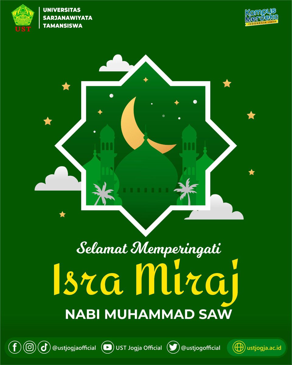 pardiminhadi's tweet photo. Peringatan Isra Miraj ini menjadi pengingat bahwa perintah shalat 5 waktu berawal dari peristiwa ini. Semoga kita selalu mampu menjaga shalat setiap saat, hingga ajal menjemput. https://t.co/iz5LMgLLKA