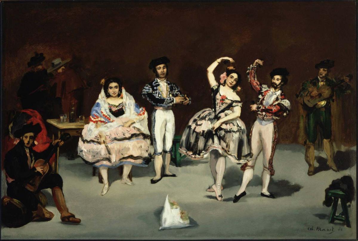 Tag yourself—which ballet dancer are you? #NationalBalletDay 🎨 Edouard Manet, Spanish Ballet, 1862, Oil on canvas, 24 x 35 5/8 in., Acquired 1928.