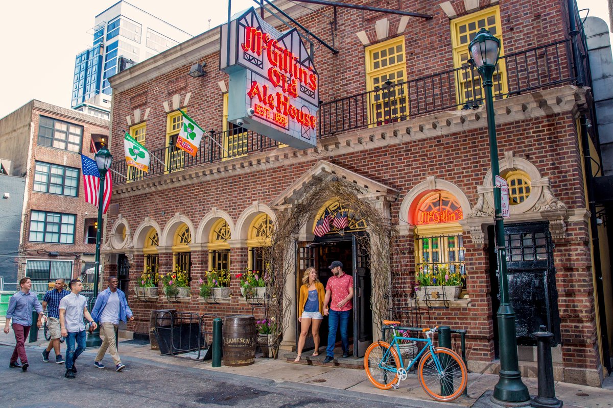 McGillins's tweet photo. In Philly for @packexpo? Stop @McGillins, Philly's oldest bar & 1 of the oldest in the country, for homemade comfort food, winter cocktails & 30 beers on tap. Near @PAConvention & hotels #packexpoEAST https://t.co/AM4NUDMBza