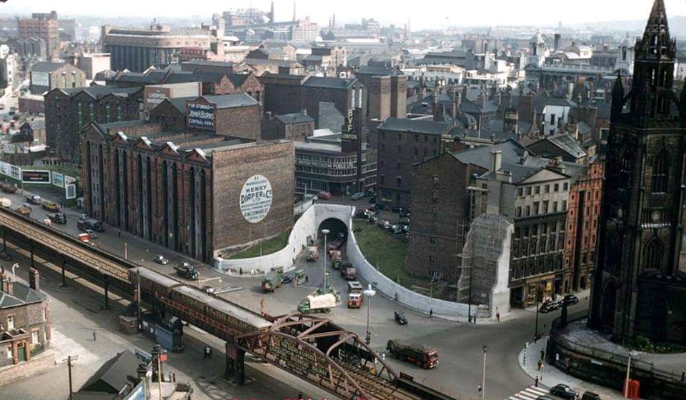 I bought this slide a few years ago and it is one of my favourites. Liverpool c1955/56