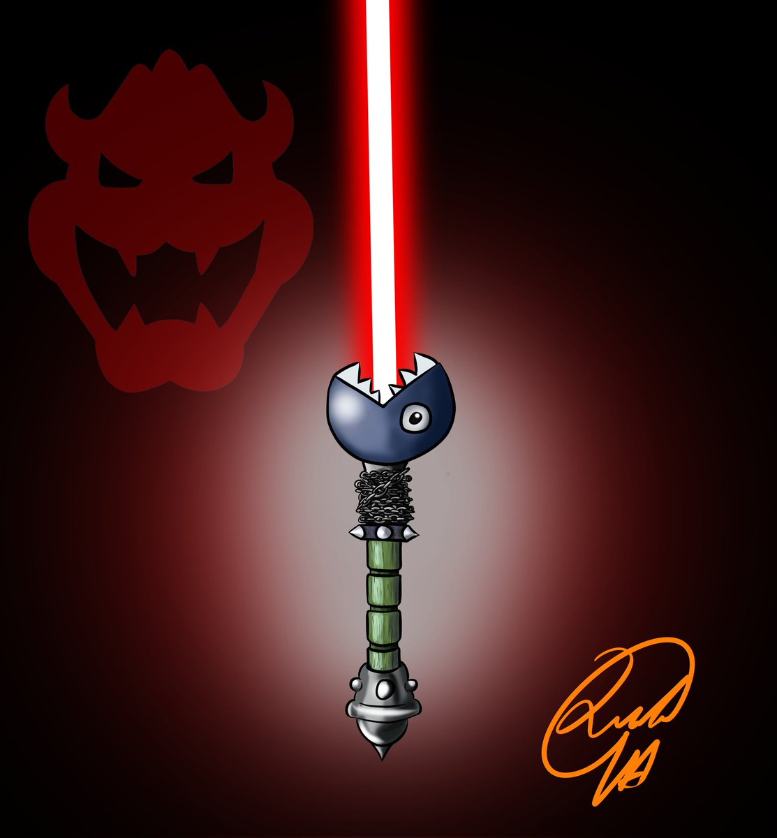 LukeVoiceActor's tweet image. Well here is a little something for you all. I made lightsabers for Mario, Luigi, Princess Peach and Bowser!  Which characters should I make lightsabers for next?
#Mario
#StarWars #Nintendo