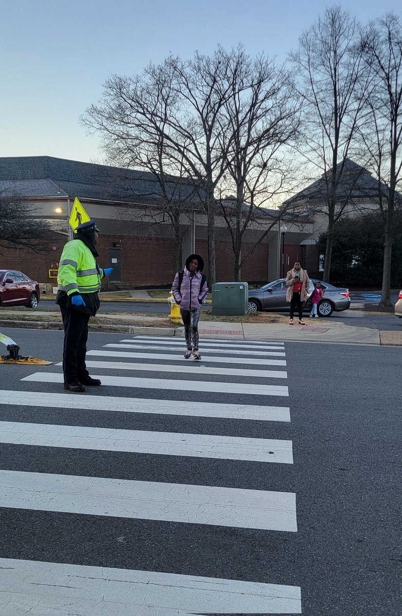 JohnAdamsElem's tweet photo. We know how lucky we are to have Mr. Richard Thomas for our amazing crossing guard. He makes sure our students and staff get to school safely, and he ALWAYS greets everyone with a smile and a wave. We are so happy he was selected as Virginia's Most Outstanding Crossing Guard. https://t.co/mLxVE6OThb
