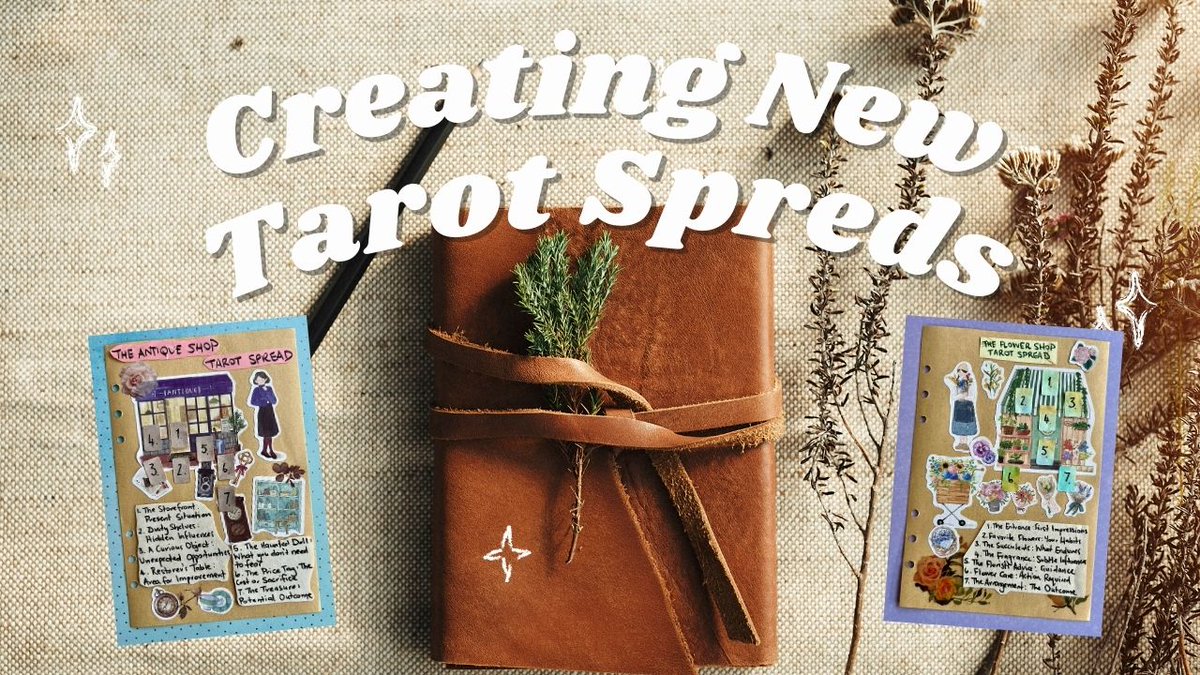 Three New Tarot Spreads – Tarot Journaling VL1 dlvr.it/T2RyBk