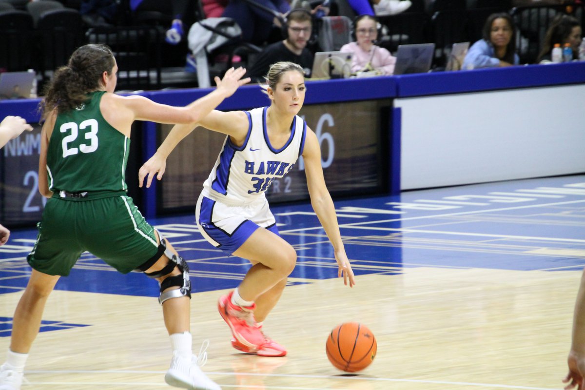 Congratulations to sophomore guard Macie Conway of Nixa, Missouri for being named the Rockhurst Female Athlete of the Month for January. Conway averaged 13.8 points and 2.0 assists to lead the women’s basketball team to a 5-3 record last month.