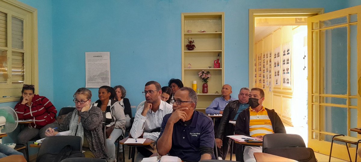 ✅🇨🇺Nuevas estrategias de trabajo de preuniversitario

Durante tres días se realiza la escuela de directores de IPVCE y Jefes provinciales de preuniversitario para acordar las estrategias que garantizan calidad de la educación #CubaMined #7February2024