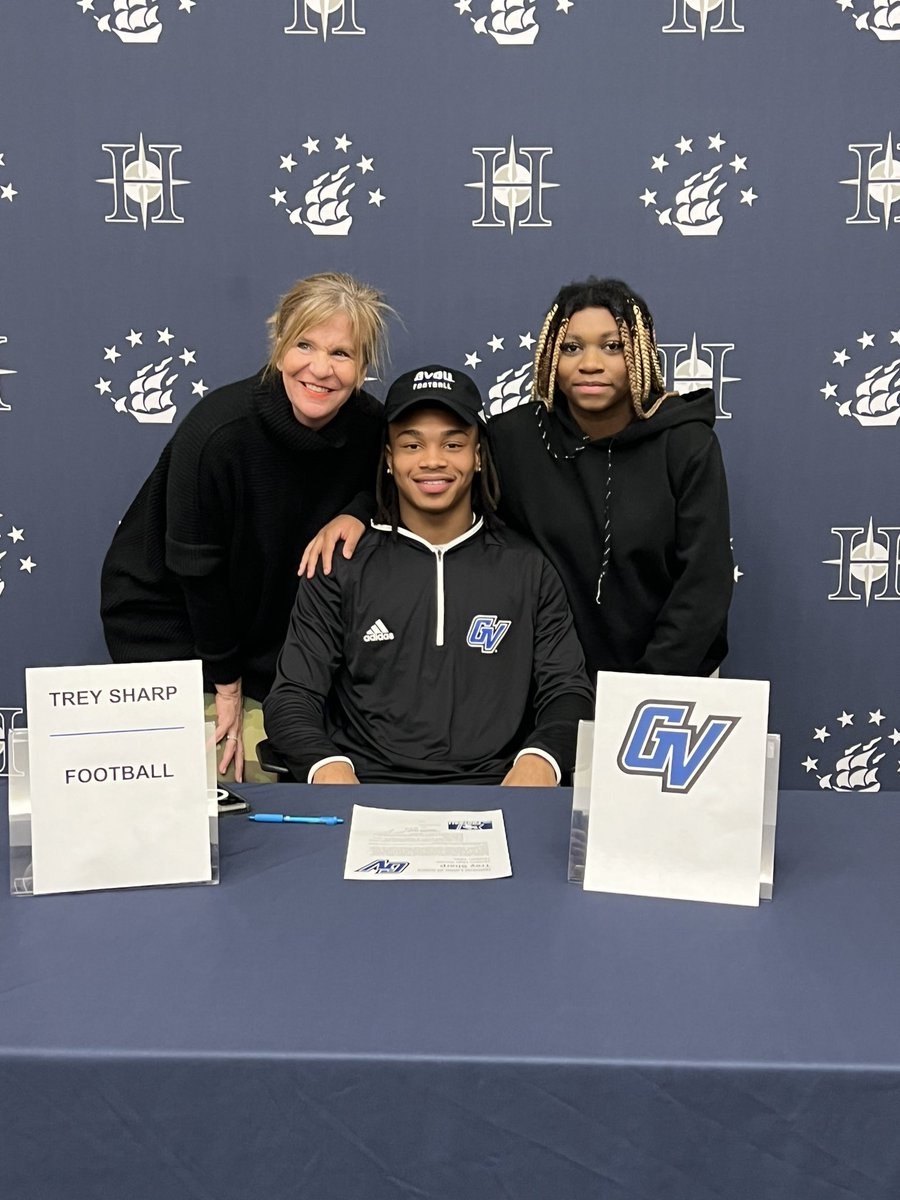 Trey Sharp
Football
Grand Valley State University
<a href="/RollHudFootball/">Hudson Football</a> 
<a href="/gvsufootball/">GVSU Football</a> 
#ExplorerPride
Congratulations Trey! 💪🏈