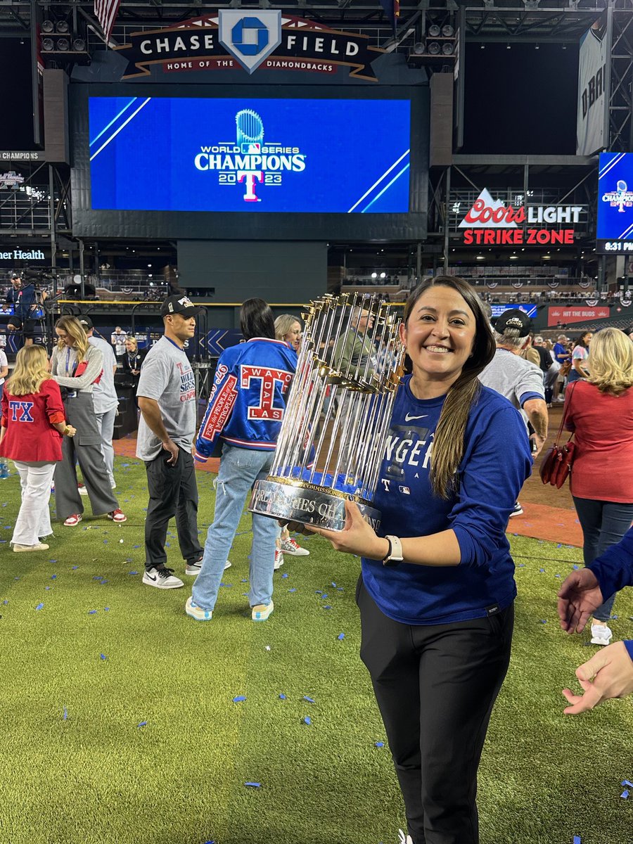P365sportsRDs's tweet photo. Happy women and girls in sports day to the amazing ⁦@katieanding⁩ !  From a collegiate athlete to part of a World Series winning team! https://t.co/g2Sigmf0Yh