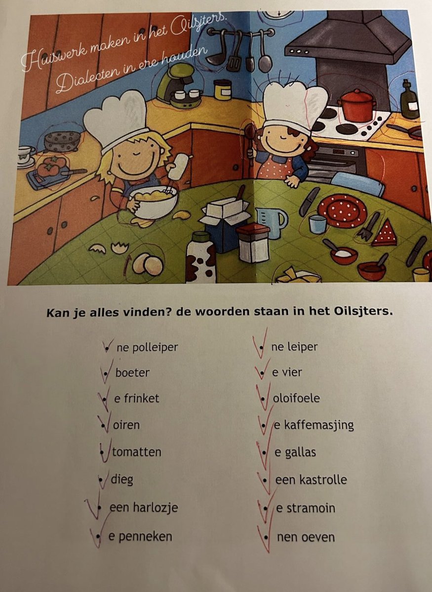 Mag ik dit een leuke taak vinden? #dialect #cultureelerfgoed